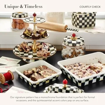 MacKenzie-Childs Enamel Baking Pan - Perfect Kitchen Essential