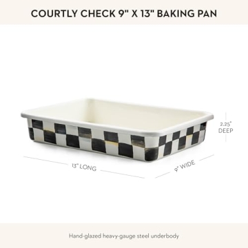 MacKenzie-Childs Enamel Baking Pan - Perfect Kitchen Essential