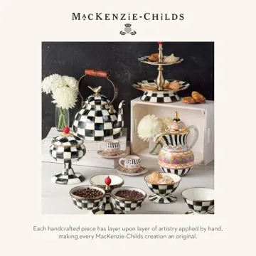 MacKenzie-Childs Enamel Baking Pan - Perfect Kitchen Essential