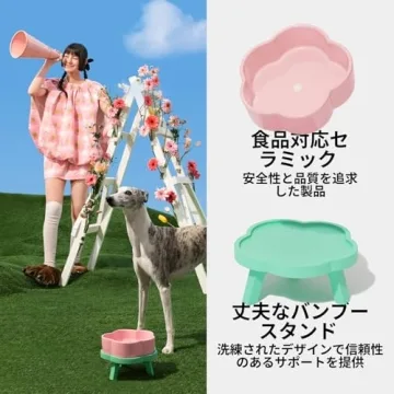 VETRESKA Elevated Dog Bowls 40 OZ for Medium to Large Dogs