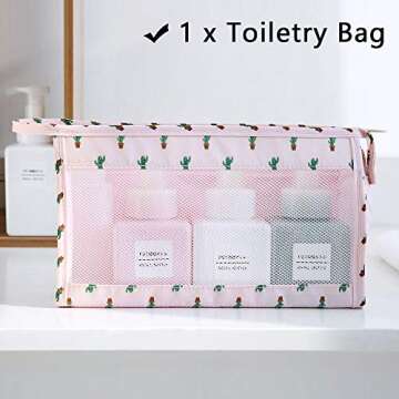 Arxus 8-Piece Packing Cubes for Easy Travel Organization