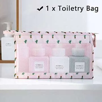 Arxus 8-Piece Packing Cubes for Easy Travel Organization