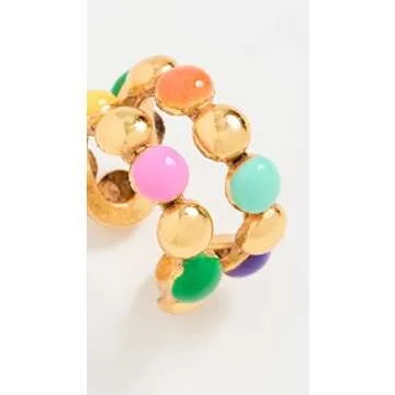 Sylvia Toledano Women's Enamel Bague Ring - Unique Style