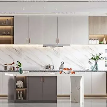 Asidrama 10 Pack 3.75 Inch(96mm) Antique Brass Kitchen Cabinet Handles, Cabinet Pulls Vintage Retro Kitchen Cabinet Hardware for Cupboard Drawer Pulls