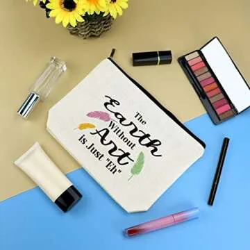 Art Teacher Gift Makeup Bag for Creative Souls