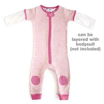Baby Deedee Girls' Soft, Heather Pink, 2T