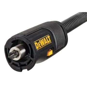 DEWALT FLEXTORQ Right Angle Drill Adaptor - 12-Inch Flexibility