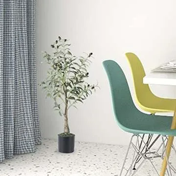 Stunning 32'' Artificial Olive Tree for Indoor Decor