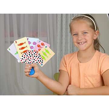 Regal Games Easy-Reach Kids Card Holder for Fun