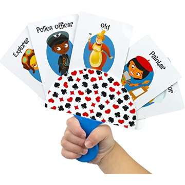 Regal Games Easy-Reach Kids Card Holder for Fun