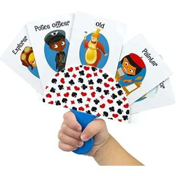 Regal Games Easy-Reach Kids Card Holder for Fun