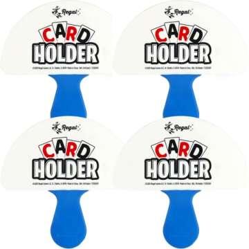 Regal Games Easy-Reach Kids Card Holder for Fun