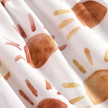 JLKGICF Infant Newborn Baby Girl Floral Romper Kids Spaghetti Strap One Piece Jumpsuit Shorts Summer Overall Clothes (Sunshine#2,0-3 Months,)