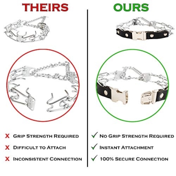 Herm Sprenger Quick Release Prong Collar for Dog Training