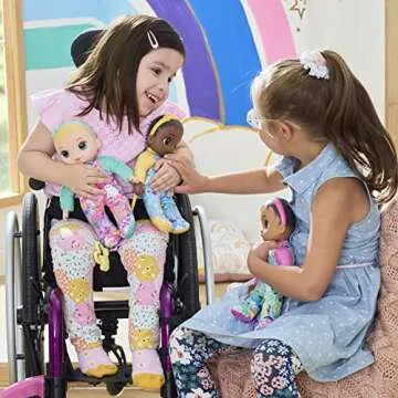 Baby Alive Soft ‘n Cute Doll, Black Hair, 11-Inch First Baby Dolls, Washable Soft Toys for Toddlers, Easter Gifts for Kids, 18 Months+