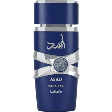 Lattafa Asad Zanzibar for Men - 3.4 Ounce Parfum