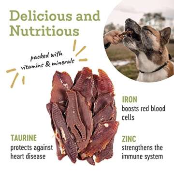 Farm Hounds - Pork Kidney - Premium Natural Pork Kidney Jerky For Dogs - Made From 100% Humanely Raised Pork - Organ Treats - Great For Training & Treats - No Added Fillers - Made in USA - 4oz -1 Pack