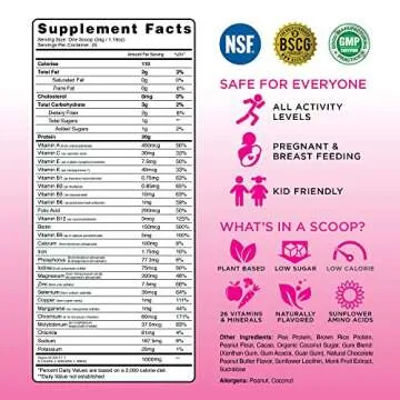 TRU Plant Based Protein Powder with 20g Vegan Protein