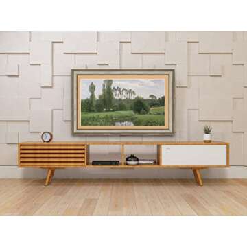 Deco TV Frames Warm Silver for Samsung Frame TV