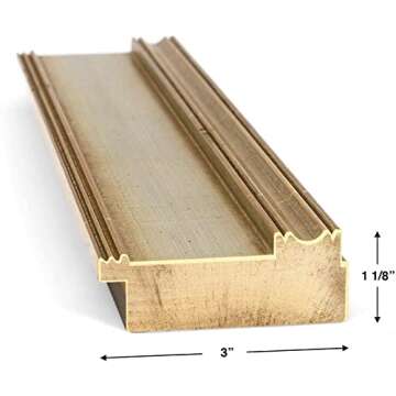 Deco TV Frames Warm Silver for Samsung Frame TV