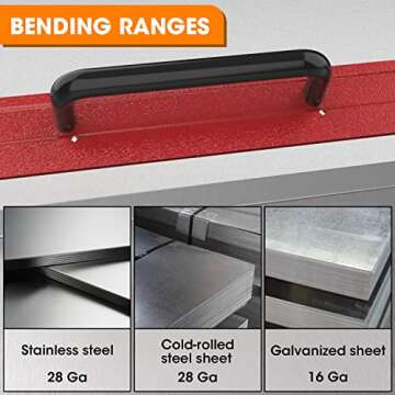 SDSNTE 24 In Sheet Metal Folding Tool for HVAC Use