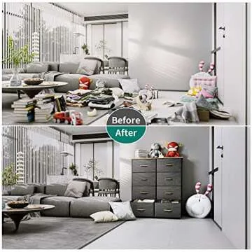 Stylish YITAHOME Dresser with 8 Drawers for Easy Storage