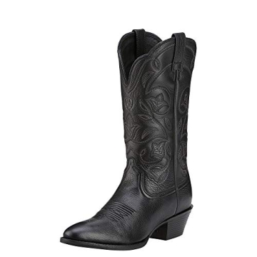 Ariat Women’s Heritage Round Toe Western Boots – Premium Comfort & Style