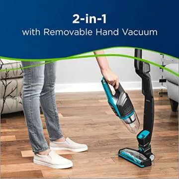 Bissell Adapt Ion Pet Lithium Ion 2 in 1 Cordless Stick Vacuum, Teal, 2286A