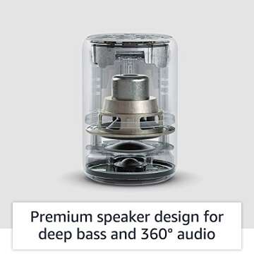 Echo Plus (2nd Gen) - Premium sound with built-in smart home hub - Sandstone