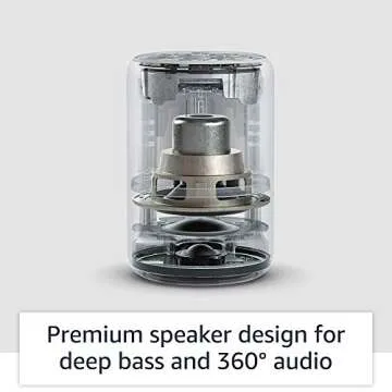 Echo Plus (2nd Gen) - Premium sound with built-in smart home hub - Sandstone