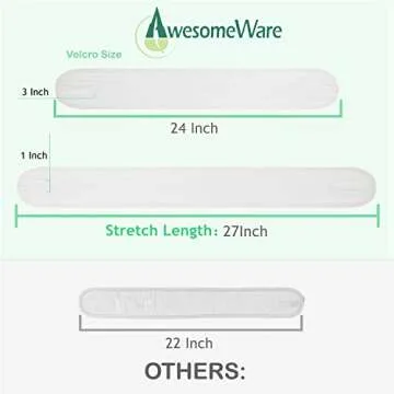 Adjustable Spa Facial Headband 8 Pack for Skincare Care