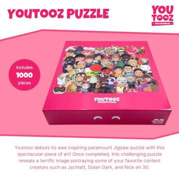 Youtooz 1,000 Piece Jigsaw Puzzle, Based on Famous Meme and Content Creator by Youtooz, Amazon Exclusive