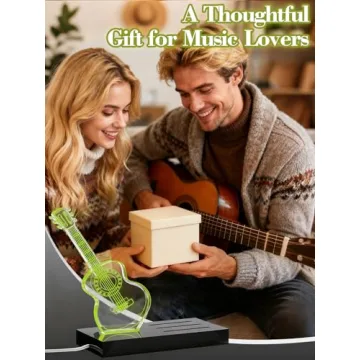 Apipi Light Up Guitar Picks Holder for Musicians