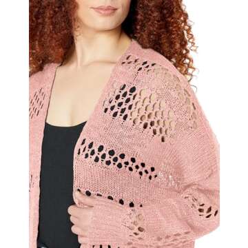 GRECERELLE Women's Crochet Lightweight Cardigan