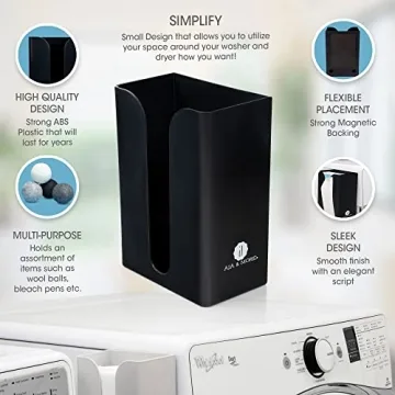 Magnetic Dryer Sheet Holder for Efficient Laundry Organization