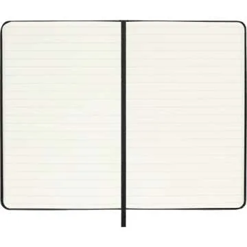 Moleskine Classic Notebook, Hard Cover, Pocket (3.5" x 5.5") Ruled/Lined, Black, 192 Pages