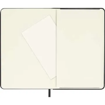 Moleskine Classic Notebook, Hard Cover, Pocket (3.5" x 5.5") Ruled/Lined, Black, 192 Pages