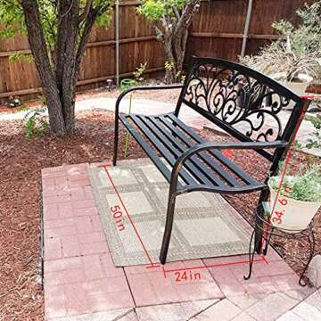 Sturdy Garden Bench for Outdoor Comfort and Style