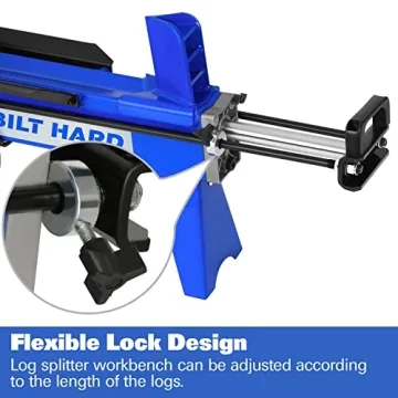 BILT HARD 6.5 Ton Electric Log Splitter for Home Use