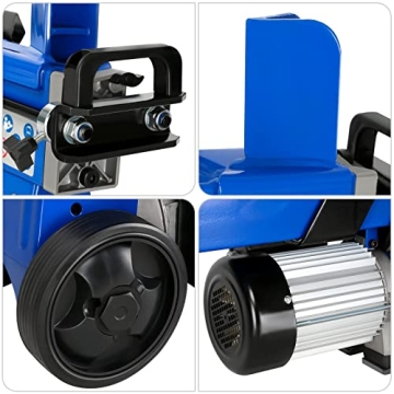 BILT HARD 6.5 Ton Electric Log Splitter for Home Use