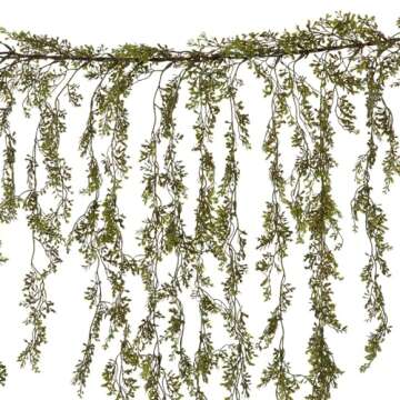 Hobby Lobby Green Draping Jasmine Leaf Garland