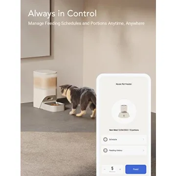 Nooie Smart Automatic Cat Feeder for Portion Control