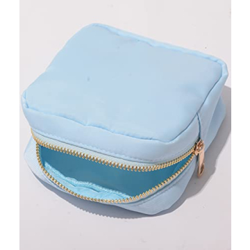 Kaymey Mini Cosmetic Bag Pouch for Travel and Makeup