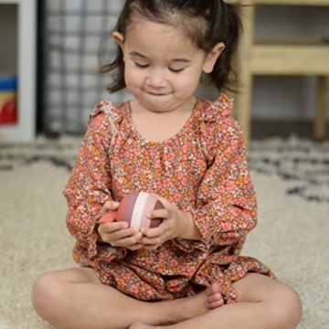 Rosie Bee Silicone Apple Stacker for Safe Educational Play