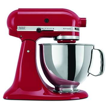KitchenAid RRK150ER 5 Qt. Artisan Series - Empire Red (Renewed)