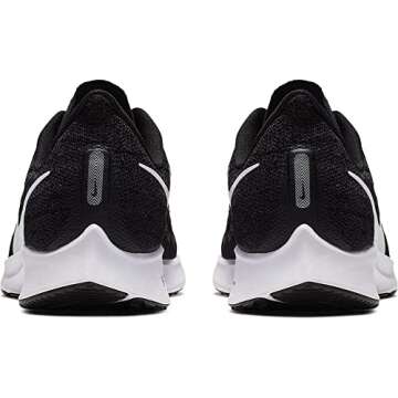 Nike Men's Air Zoom Pegasus 36 Running Shoes, Multicolour Black White Thunder Grey 2, 12