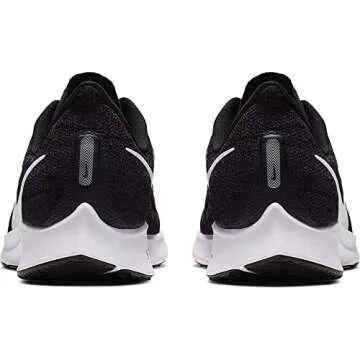 Nike Men's Air Zoom Pegasus 36 Running Shoes, Multicolour Black White Thunder Grey 2, 12