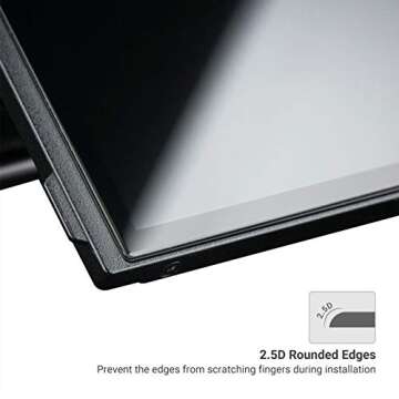 JJC (2 Pack) Tempered Glass Screen Protector Compatible for Sony A7 III A7 II A7R III A7R II A7S II A9, Ultra-Thin Clear Anti-Fingerprint Anti-Scratch 9H Hardness Camera LCD Protector Cover