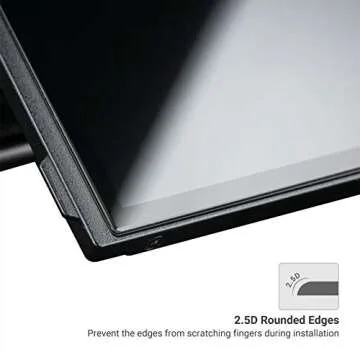 JJC (2 Pack) Tempered Glass Screen Protector Compatible for Sony A7 III A7 II A7R III A7R II A7S II A9, Ultra-Thin Clear Anti-Fingerprint Anti-Scratch 9H Hardness Camera LCD Protector Cover