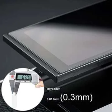 JJC (2 Pack) Tempered Glass Screen Protector Compatible for Sony A7 III A7 II A7R III A7R II A7S II A9, Ultra-Thin Clear Anti-Fingerprint Anti-Scratch 9H Hardness Camera LCD Protector Cover